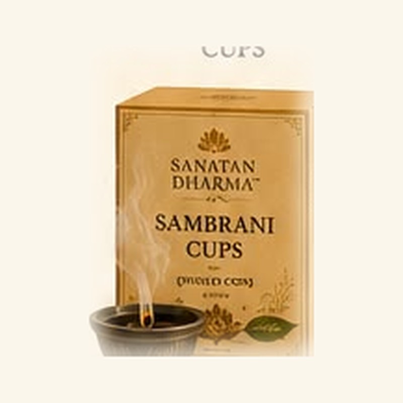 Sambrani Cups — Traditional Benefits, Uses & How to Light Them